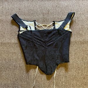Vintage Black corset